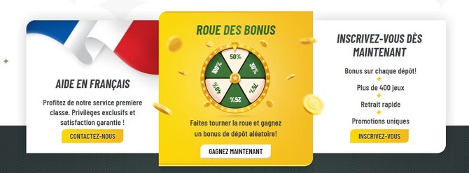 bonus machance casino